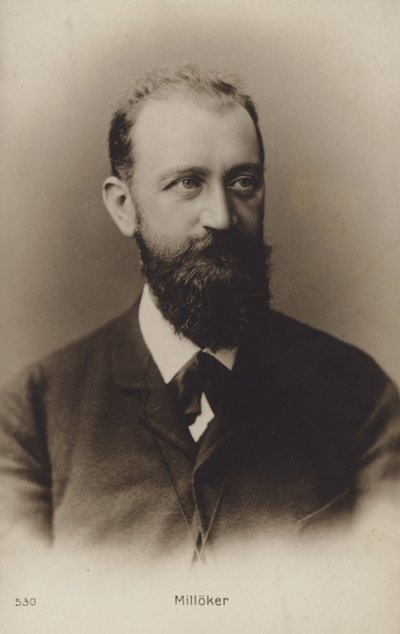 Portrait of Carl Millocker by Austrian Photographer